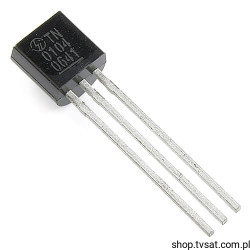 TN0104N Transistor MOSFET N-CH 40V 0.45A TO92 SUPERTEX