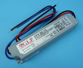 12V/1,67A/20W GPV-20-12 LED IP67 PLASTIC