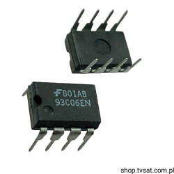 FM93C06EN 256 Bit EEPROM Memory DIP8 FAIRCHILD