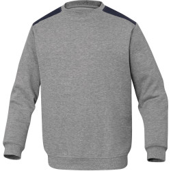 Sweter, OLINO, Unisex, 3XL, Niebieski, Dark Navy, Bawełna 35%, Poliester 65