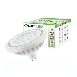 Żarówka LED AR111 GU10 15W 1521lm 230V 4K 38st. LEDZARMI960 LumiLED