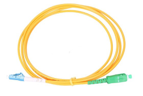 Patchcord Jednomodowy, Simplex, G657A, 3mm, 3m Extralink SC/APC-LC/UPC