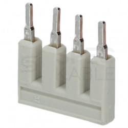 WAGO 2002-404 Mostek grzebieniowy 4-torowy jasnoszary TOPJOBS