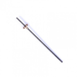 MakeBlock 84050 - pręt T6 L256mm i nakrętka z kołnierzem