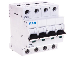 Wyłącznik nadprądowy 4P C 20A 6kA AC CLS6-C20/4-DP 270523