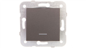 Novella Przycisk Podświetlany, Kolor Czarny / 92105514M