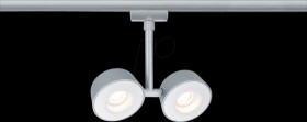 95471 URail LED rail spotlight Pellet, 2x350 lm, 2x 6.7 W, 2700 K, chr