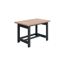 Stół warsztatowy Tak maks. obciążenie: 300kg Stoł roboczy Sklejka, Stal wys. 40mm