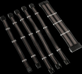 COREADEPT-EK-BGM Kolink Core Adept cable set, black/dark grey