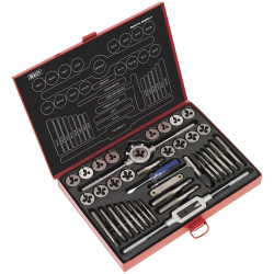 Sealey AK3040 Tap &amp; Die Set 40pc Split Dies Metric