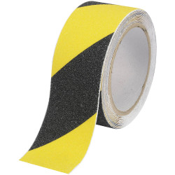 Toolcraft 1564113 Anti-slip Tape Black/Yellow 5m x 50mm Strong/Durable