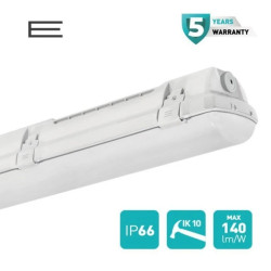 Oprawa Hermetyczna LED PRIMA VALUE 10,4W 1410lm 136lm/W 61,5cm 4000K IP66 IK10, 5 lat gwarancji