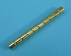 MAGNES OKRĄGŁY 5x5mm GOLD