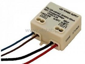 Zasilacz do systemów LED 12V 0,5A 6W do puszki
