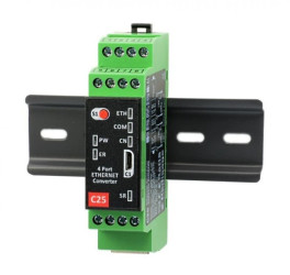 Konwerter Ethernet 10/100MB 2xRS232 2xRS485