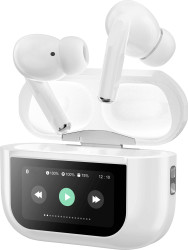 Music Man BT-X72 Słuchawki douszne Bluetooth stereo biały Wyciszanie hałasów Wskaźnik naładowania akumulatora, zestaw sł