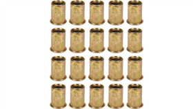 Nitonakrętki Stalowe M4, 20Szt