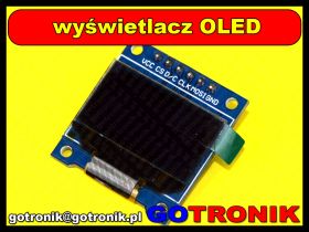 Wyświetlacz OLED 0,96' SSD1306