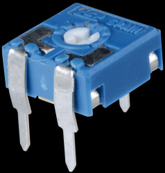 CA9PV10-100KA2020 Potentiometer, horizontal, 9mm, 100 KOhm