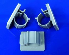 TKCR-1214 12-14mm OTWIERANY UCHWYT SZARY