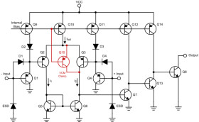 Automotive, 30-V quad differential comparator