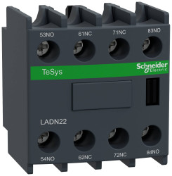 Blok przełącznika pomocnicznego Schneider Electric LADN22 LADN22, 1 szt.