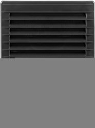 Kratka 140x210 z siatką grafit 02-343