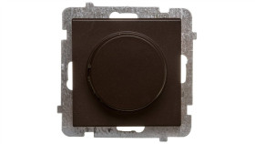 Sonata Ściemniacz Przyciskowo-Obrotowy /Żarowy I Halogenowy/ Czekoladowy...