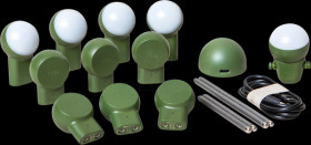 T_SET_SNM_6_SN2_4_SPHB751114MG Pflanzensensor Kombipaket "Jungle", mit Bodenstäben