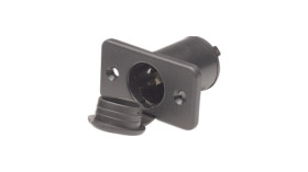 Gniazdo Din 2 -pinowe Gniazdo 21 mm 12 V DC