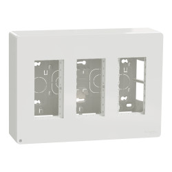 Obudowa kasety sterowniczej Schneider Electric 4-otworowa Biały New Unica