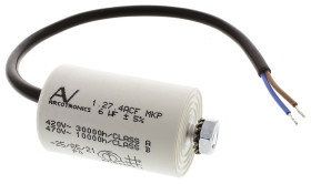 Kondensator foliowy 6μF 470V ac KEMET Metalizowany polipropylen Montaż w obudowie ±5