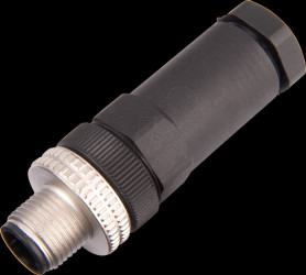 ELST 4012 PG9 4-pin cable plug ELST M12, straight