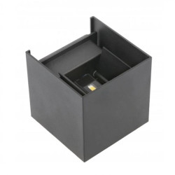 Opr. LED MISSOURI-K kwad. czar 7W 540lm 4000K IP54