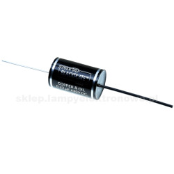 Kondensator 0.22uF/630V Copper-Oil-Capacitor BLACKPLATE TAD