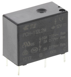 Przekaźnik monostabilny, SPNO, 12V dc, -40 → +85°C, montaż PCB, TE Connectivity