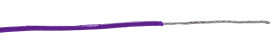 Przewód do urządzeń PTFE 0,09 mm² Fioletowy Alpha Wire PTFE 28 AWG 600 V dł. 30m 7/0,13 mm +200°C MIL-W-16878/4, NEMA