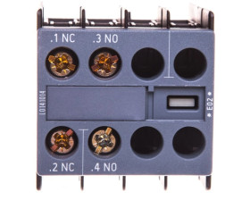 Styki pomocnicze 1Z 1R montaż czołowy S00 do S3 przył śrubowe SIRIUS 3RH2911-1HA11
