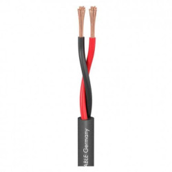 Sommer Cable 415-0051FC Przewód głośnikowy 2 x 1.5 mm² czarny Produkty w metrach bieżących