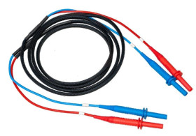 Przewód 3 m dwużyłowy (10 / 25 A, CAT IV 1000 V) U2 / I2 WAPRZ003DZBBU2I2CATIV