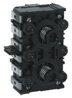 Blok styków Schneider Electric XAC, XACB blokada Blok styków 3NO