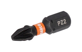 Końcówka wkrętaka PZ3 Bahco dł: 50 mm napęd: 1/4 cala