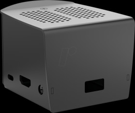 RSP 2 H SA Case for Raspberry Pi 3A+, aluminium, black