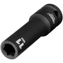 Draper 20190 Hi-TORQ&#xAE; Deep Impact Socket, 1/2&quot; Sq. Dr., 11mm
