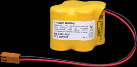 BR2/3AGCT4A Battery pack, BR2/3AGCT4A, A98L-0031-0025, 6 V, 2.4 Ah