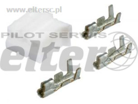 Złącze żeńskie JST PHR-3 3pin kpl