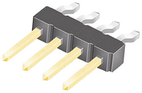 Złącze szpilkowe 4-pinowe raster: 2.54mm -rzędowe Samtec Montaż powierzchniowy Męski 7.0A 475 V AC