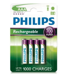 Akumulator Ni-MH R03 / AAA 700mAh R03B4A70/10 /blister 4szt./