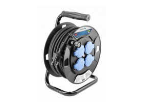 Przedłużacz bębnowy w izolacji gumowej 30 m HT1E721 HOEGERT