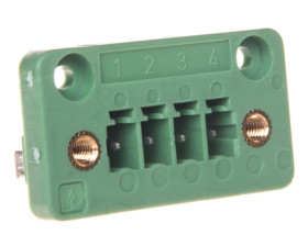 Wtyk 4P raster 3,81mm zielony DFK-MC 1,5/ 4-GF-3,81 1829361 /50szt./